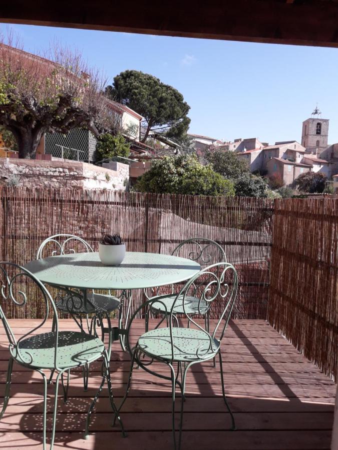 Spacieux Duplex, Vue Mer Et Belle Terrasse Hyères Exteriör bild